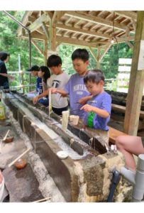 荘川町古民家春夏秋冬流しそうめん