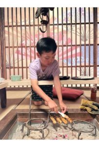 荘川町古民家春夏秋冬巨囲炉裏